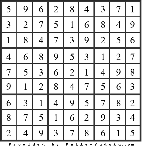 Daily Sudoku