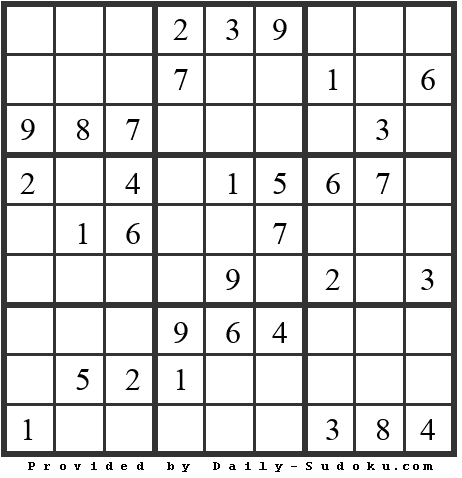 Daily Sudoku