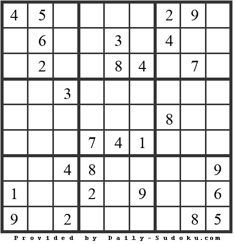 Daily Sudoku
