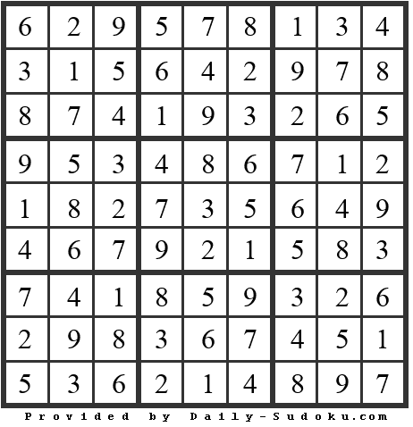 Daily Sudoku