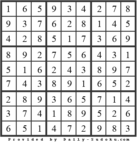 Daily Sudoku