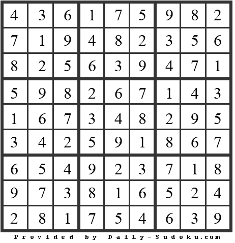Daily Sudoku
