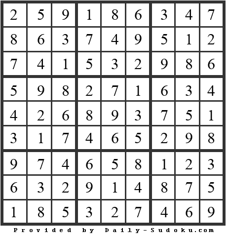 Daily Sudoku