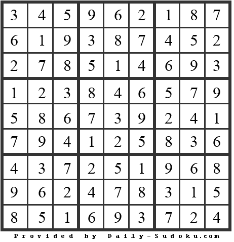 Daily Sudoku