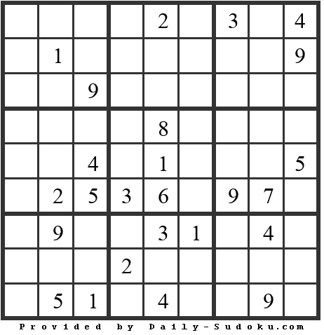 Daily Sudoku