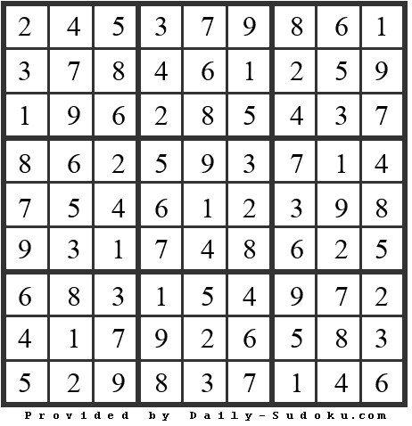 Daily Sudoku