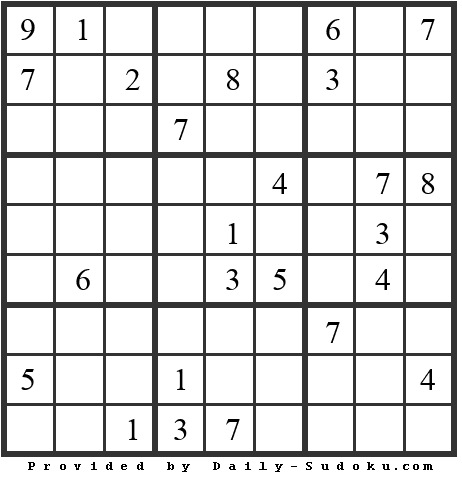 Daily Sudoku