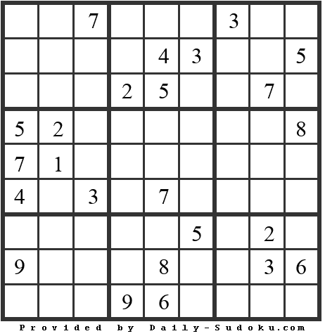 Daily Sudoku