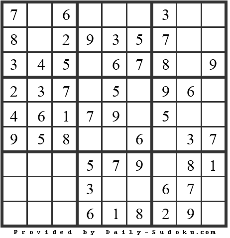 Daily Sudoku