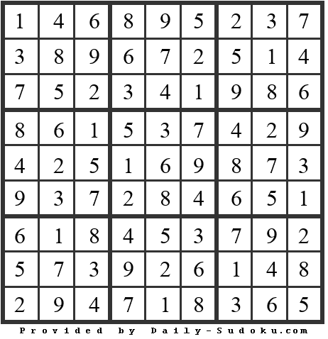 Daily Sudoku