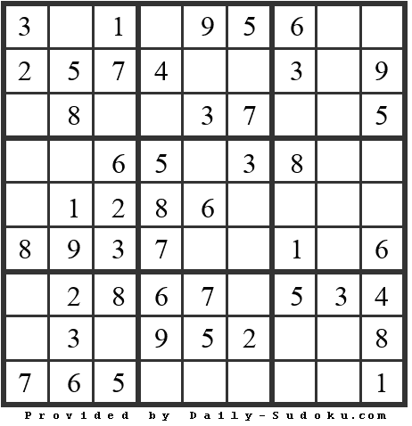 Daily Sudoku
