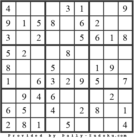Daily Sudoku