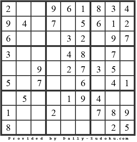 Daily Sudoku