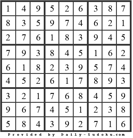 Daily Sudoku