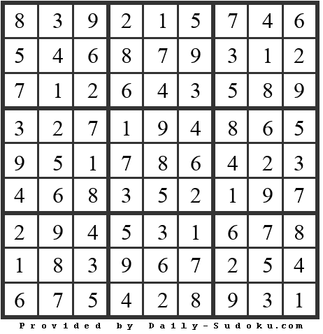 Daily Sudoku