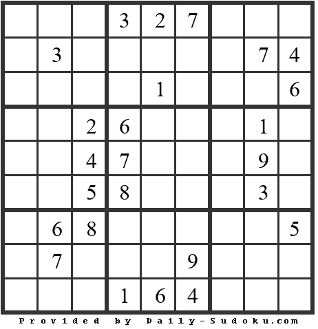 Daily Sudoku