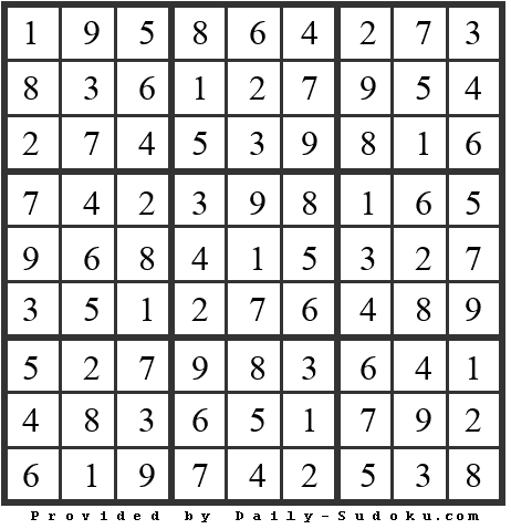 Daily Sudoku