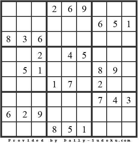 Daily Sudoku