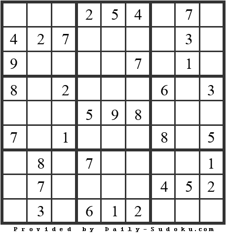 Daily Sudoku