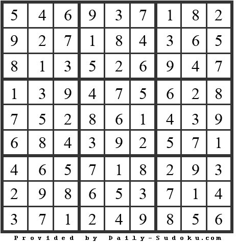 Daily Sudoku