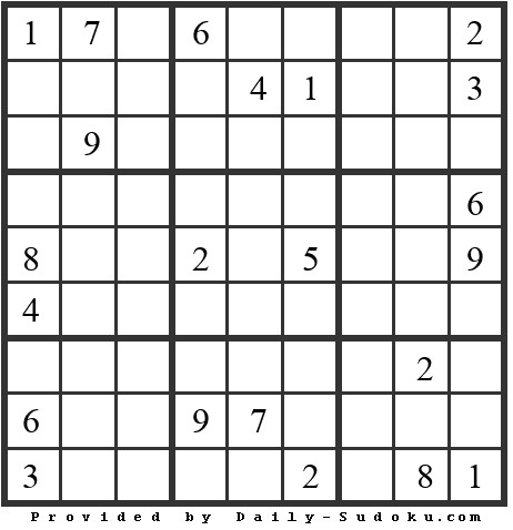 Daily Sudoku