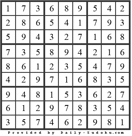 Daily Sudoku