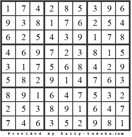Daily Sudoku
