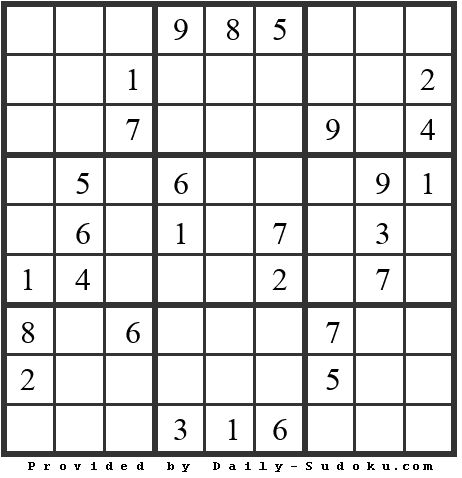 Daily Sudoku