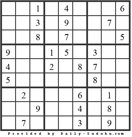 Daily Sudoku