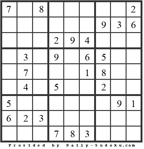 Daily Sudoku