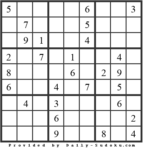 Daily Sudoku