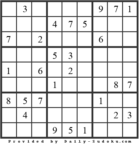 Daily Sudoku