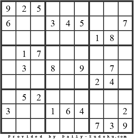 Daily Sudoku
