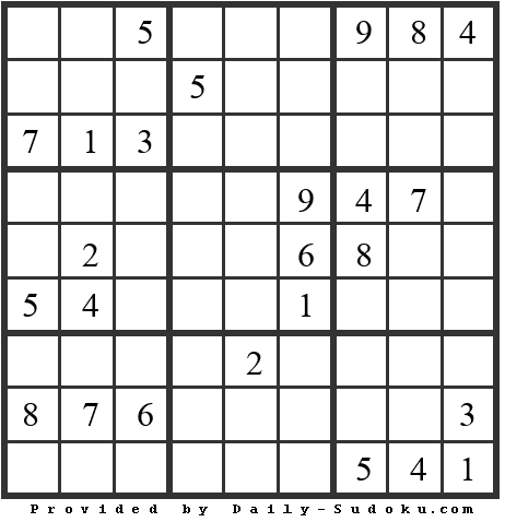 Daily Sudoku