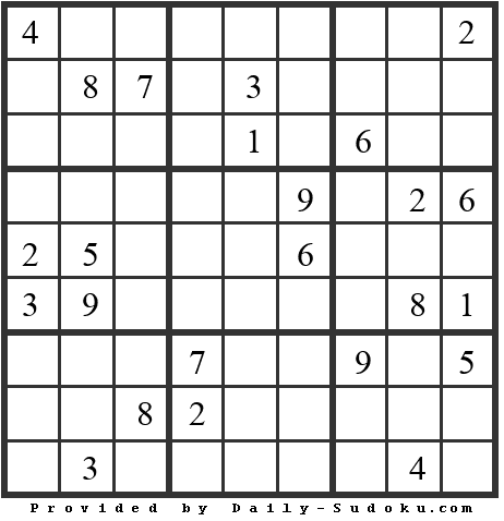 Daily Sudoku