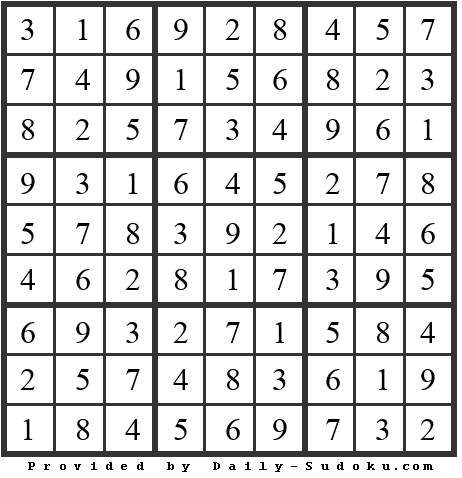 Daily Sudoku