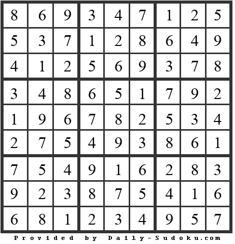 Daily Sudoku