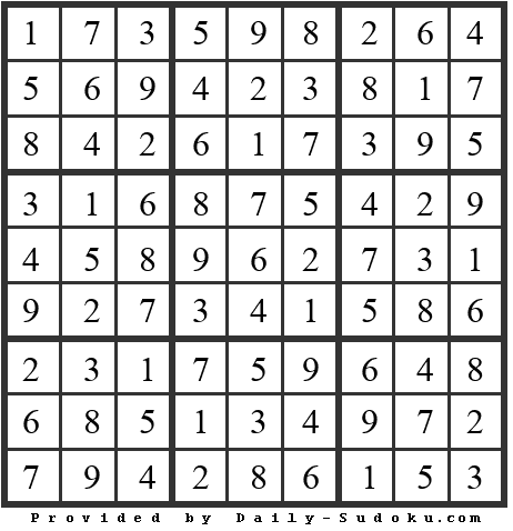 Daily Sudoku