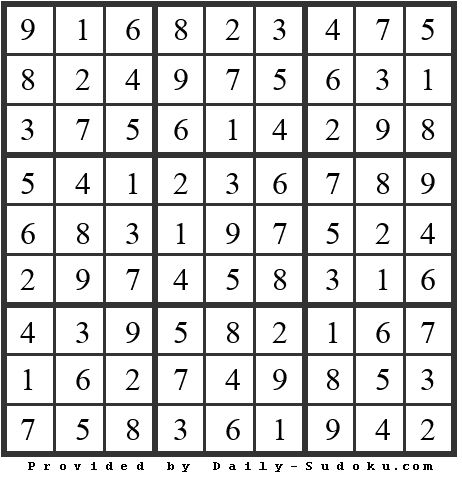 Daily Sudoku