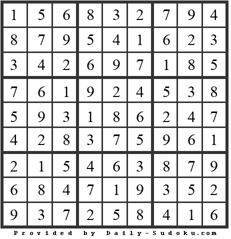 Daily Sudoku