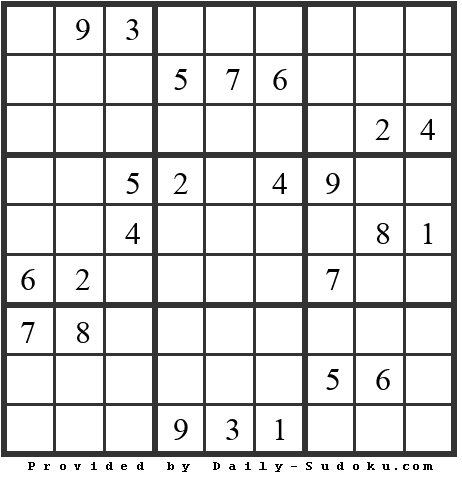 Daily Sudoku