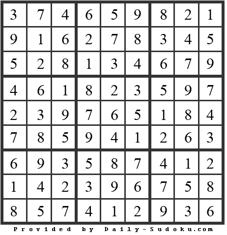Daily Sudoku