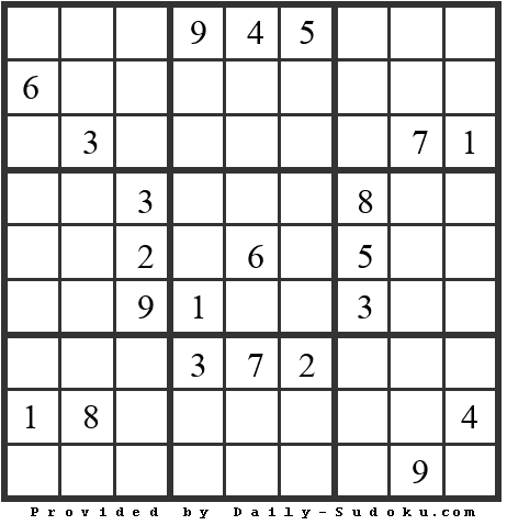 Daily Sudoku