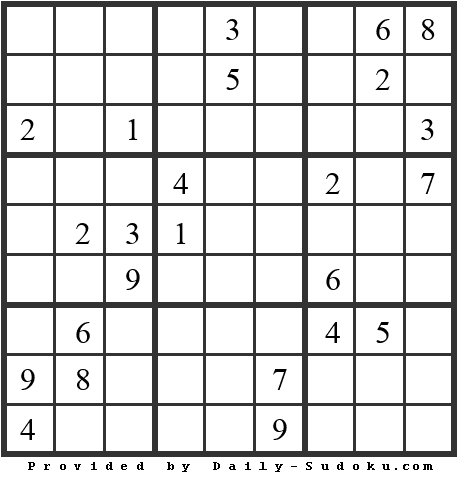 Daily Sudoku