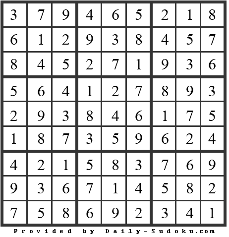 Daily Sudoku
