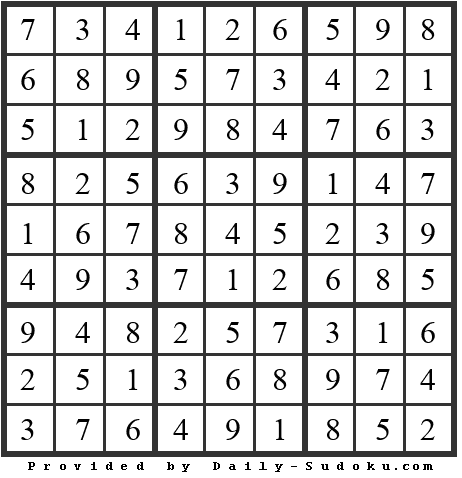 Daily Sudoku