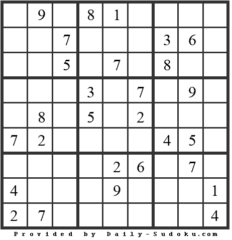 Daily Sudoku