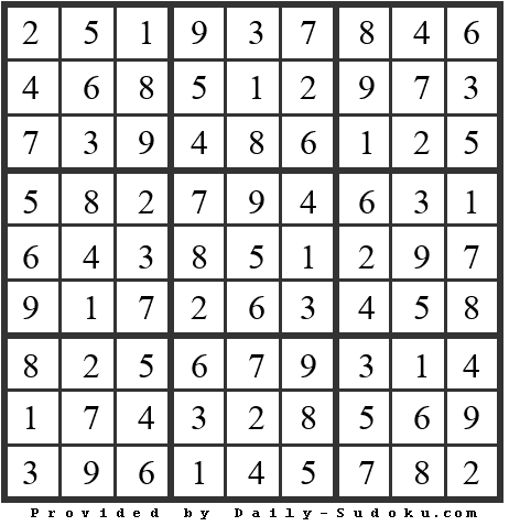 Daily Sudoku
