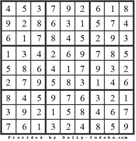 Daily Sudoku
