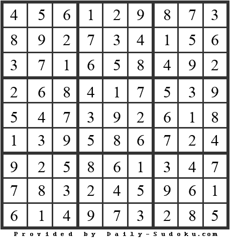Daily Sudoku